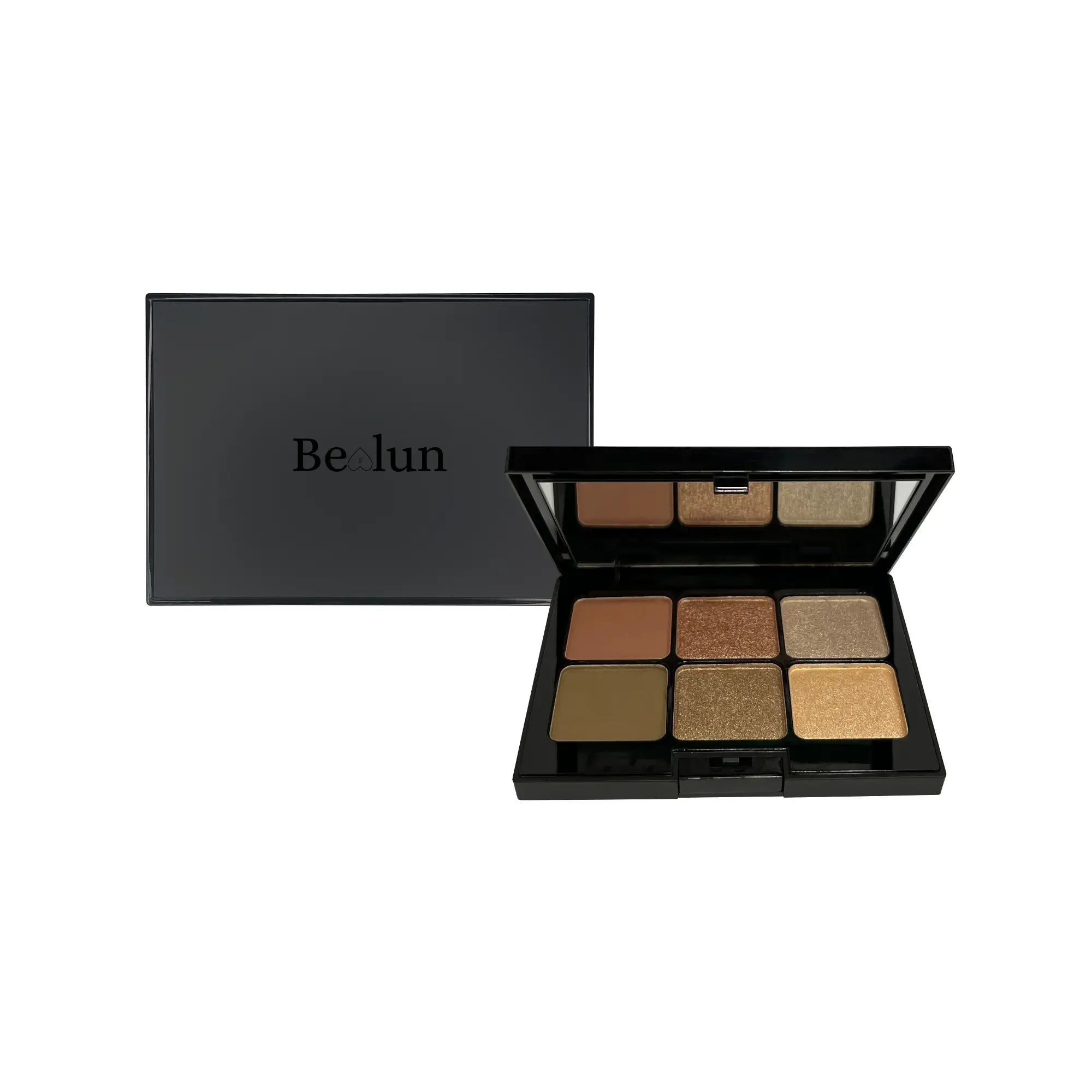 Multi Finish Eyeshadow Palette – Neutral & Shimmer Shades for Timeless Beauty - Bealun